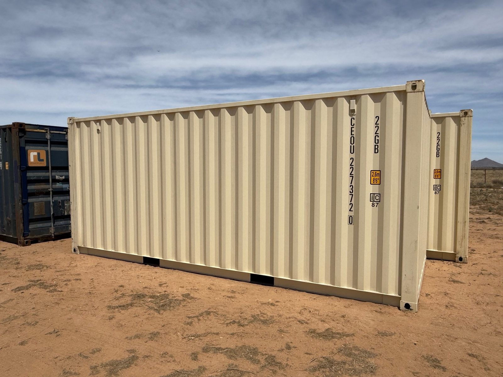 20-foot shipping container rental available in Sierra Vista, Tucson, and Benson from Conex Creation & Supply