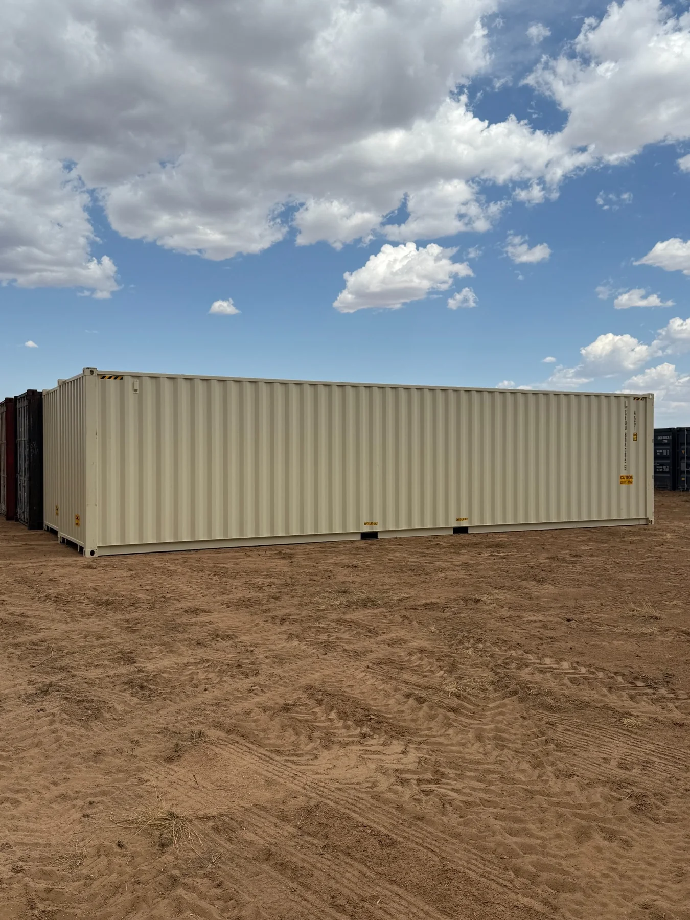 40' High Cube New One-Trip Containers photo